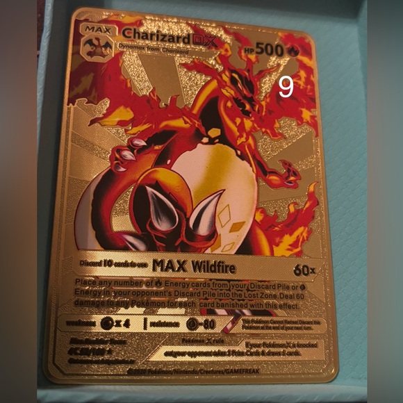 Pokémon -VMAX Gold metal cards - Picture 10 of 13